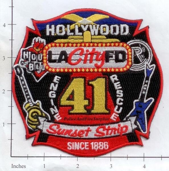Hollywood Fire department patch