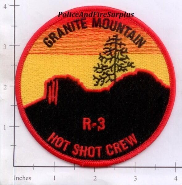 Firefighter patch collecting