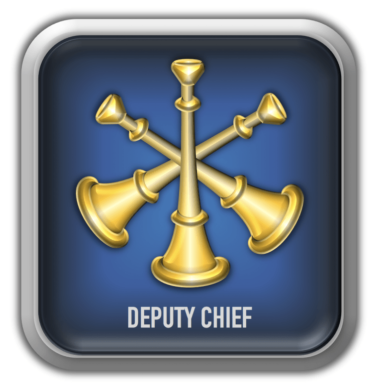 Firefighter rank and insignia deputy chief