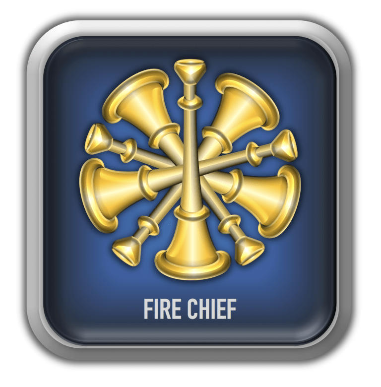 firefighter rank and insignia fire chief