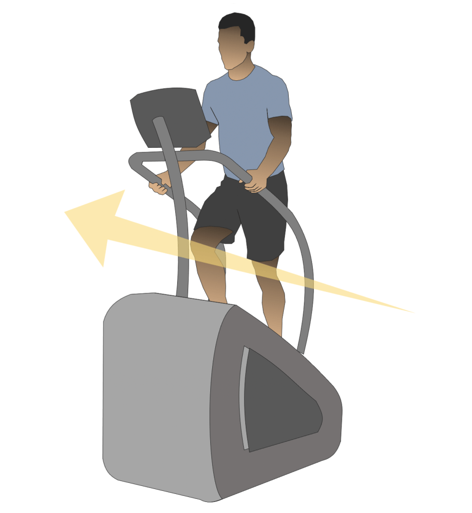 The Candidate Physical Ability Test Stair stepper event