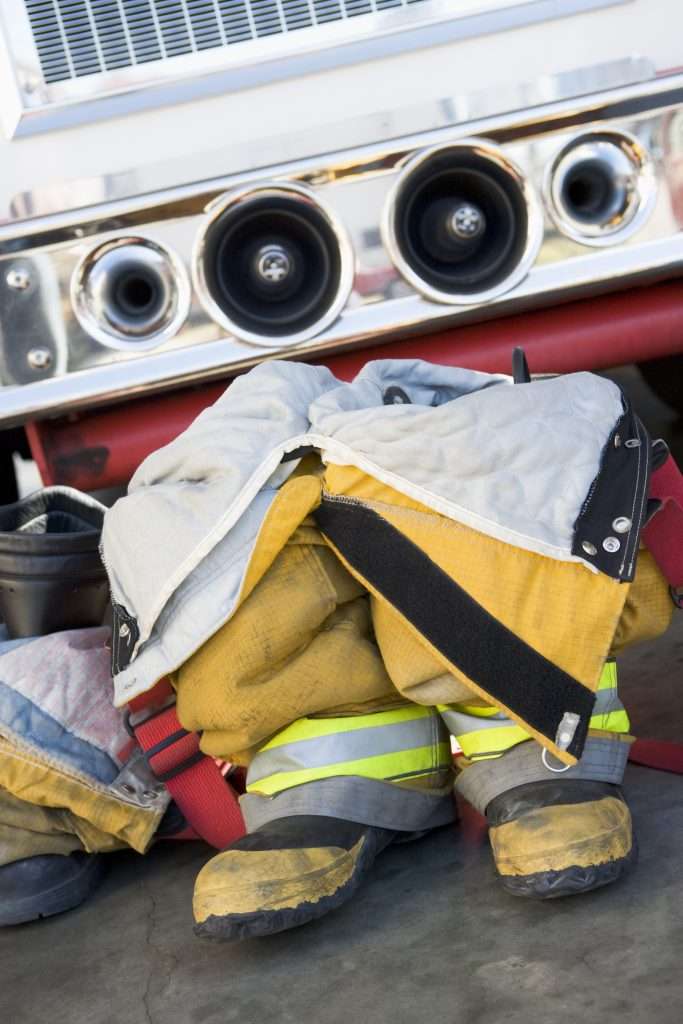 volunteer firefighter boots