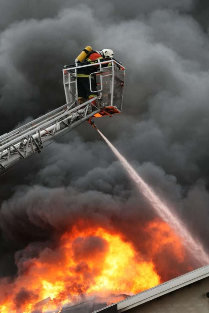 Firefighter work